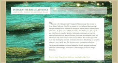 Desktop Screenshot of integrativerheum.com